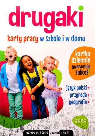 Drugaki. Karty pracy w szkole i w domu - Marta Kurdziel [KSIĄŻKA]