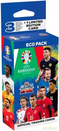 Euro 2024 Topps Cards eco pack [FIGURKA]