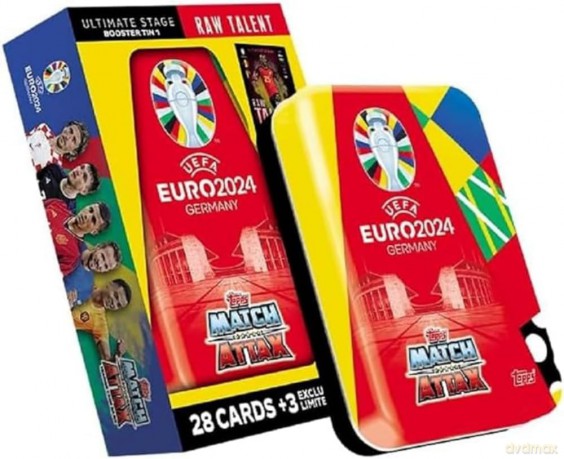 Euro 2024 Topps Cards mini puszka [FIGURKA]