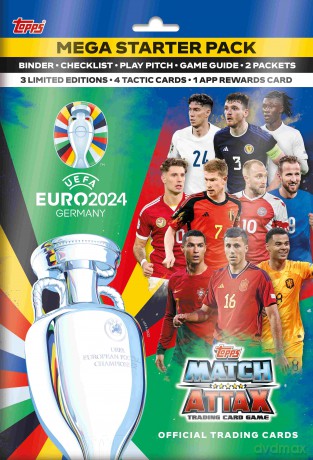 Euro 2024 Topps Cards starter pack [FIGURKA]