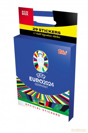 Euro 2024 Topps Stickers eco box [FIGURKA]
