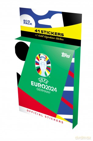 Euro 2024 Topps Stickers eco pack [FIGURKA]