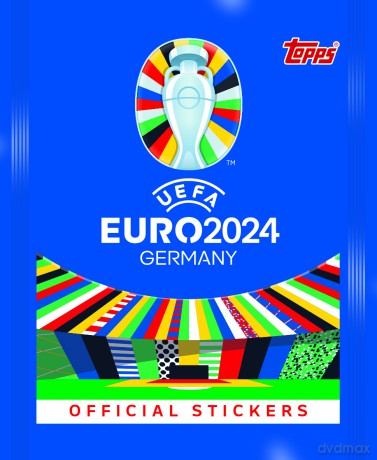 Euro 2024 Topps Stickers saszetki z naklejkami 1 szt. mix [FIGURKA]