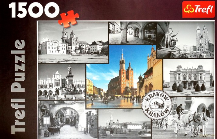 TREFL 1500 - Kraków - kolaż (26126) [PUZZLE]