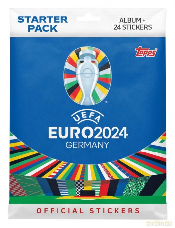 Euro 2024 Topps Stickers starter pack [FIGURKA]