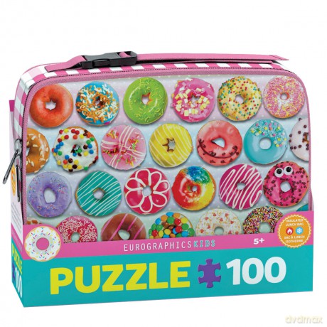 EUROGRAPHICS 100 el. z lunch box Delightful Donuts 9100-5825 [PUZZLE]
