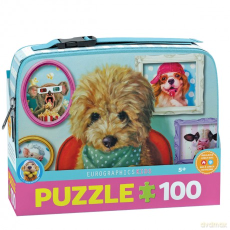 EUROGRAPHICS 100 el. z lunch box Dinner Time by Heffernan 9100-5818 [PUZZLE]