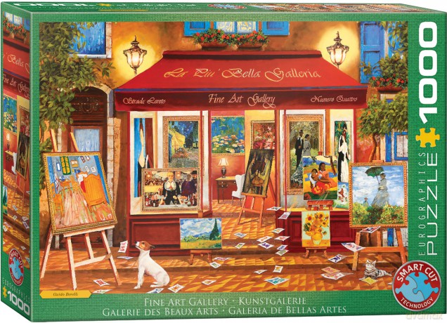 EUROGRAPHICS 1000 el. Art Gallery 6000-5887 [PUZZLE]
