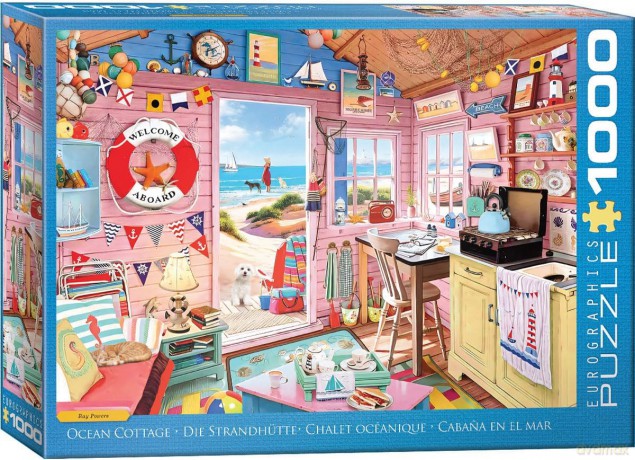 EUROGRAPHICS 1000 el. Beach Cottage 6000-5908 [PUZZLE]