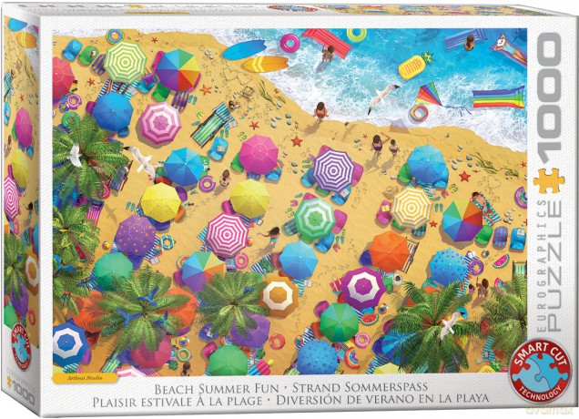 EUROGRAPHICS 1000 el. Beach Summer Fun 6000-5871 [PUZZLE]