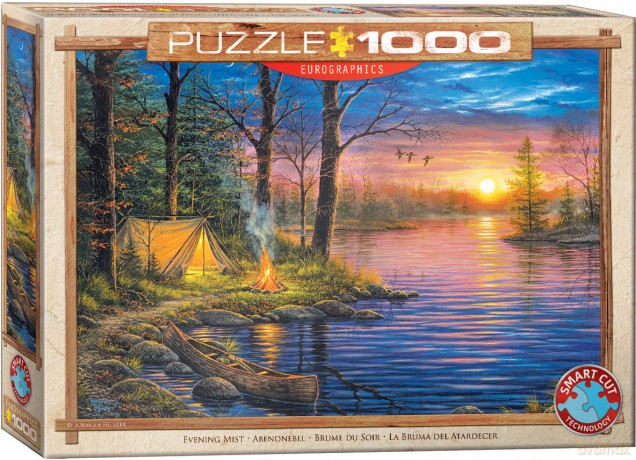 EUROGRAPHICS 1000 el. Evening Mist by Abraham Hunter 6000-0863 [PUZZLE]
