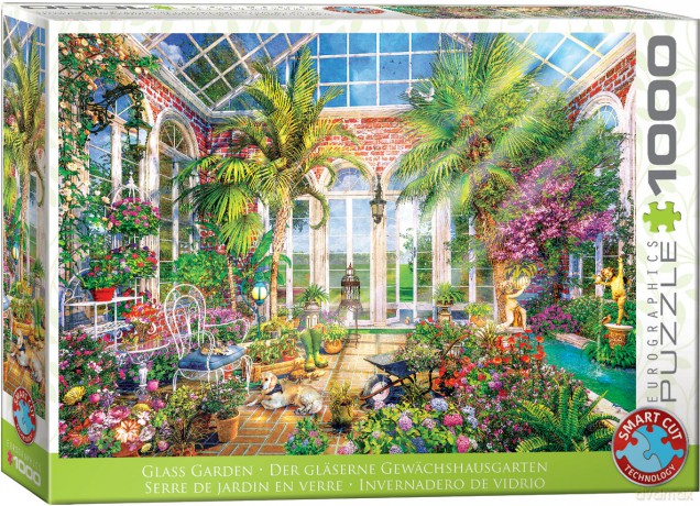 EUROGRAPHICS 1000 el. Glass Garden Summer Conservato 6000-5870 [PUZZLE]