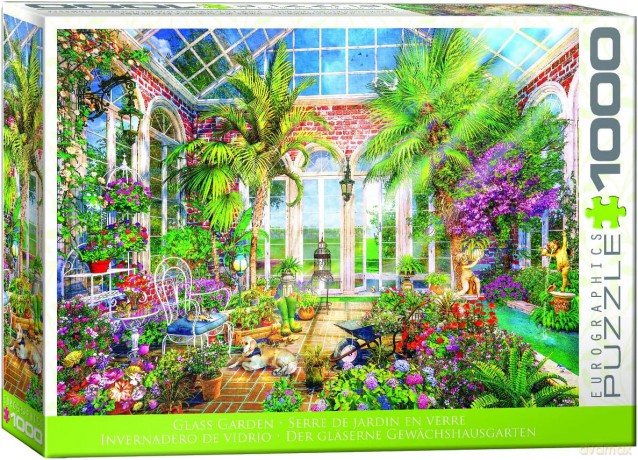 EUROGRAPHICS 1000 el. Glass Garden Summer Conservato 6000-5870 [PUZZLE]