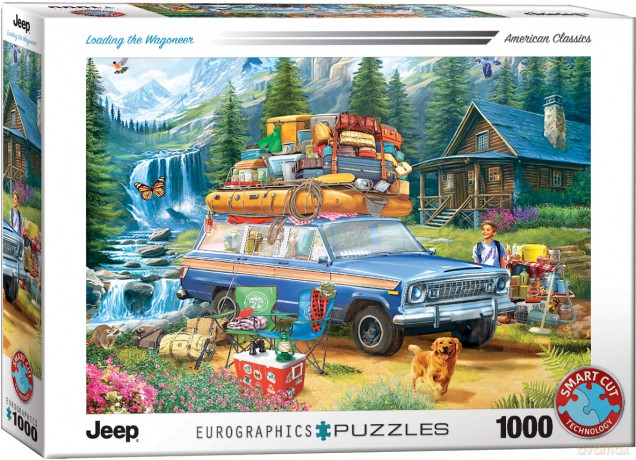 EUROGRAPHICS 1000 el. Jeep Loading the Wagoneer by 6000-5867 [PUZZLE]