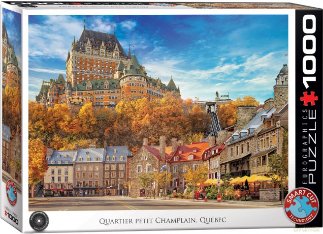 EUROGRAPHICS 1000 el. Quartier Petit Champlain 6000-5809 [PUZZLE]