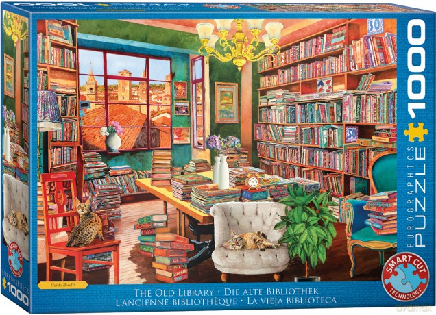 EUROGRAPHICS 1000 el. The Old Library 6000-5888 [PUZZLE]