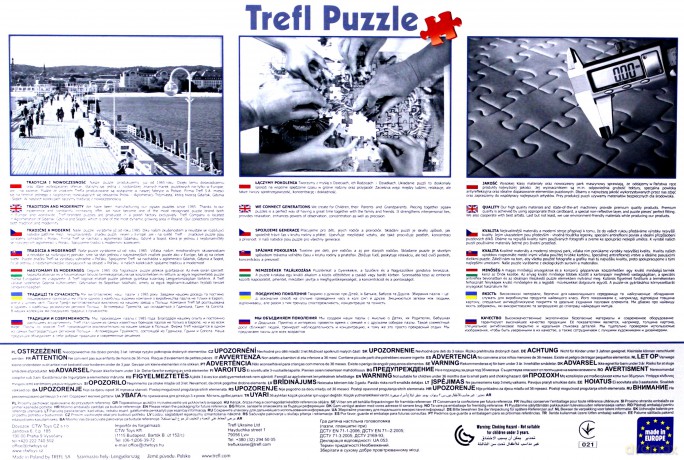 TREFL 2000 el. Okolice Przełęczy Chwała Bogu, Pieniny (27073) [PUZZLE]