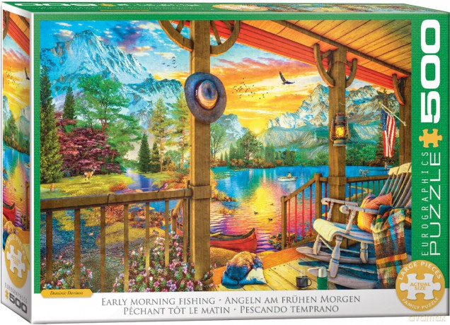 EUROGRAPHICS 500 el. Early morning fishing 6500-5884 [PUZZLE]