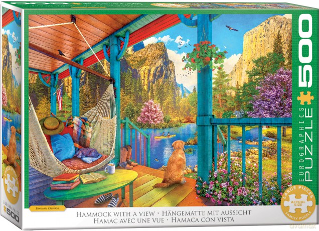 EUROGRAPHICS 500 el. Hammock with a view 6500-5885 [PUZZLE]
