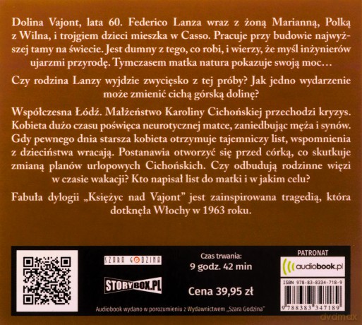 Fala. Księżyc nad Vajont (Tom 1) - Katarzyna Kielecka [AUDIOBOOK]