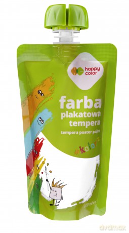 Farba plakatowa tempera 100 ml biały