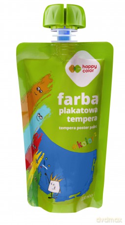 Farba plakatowa tempera 100 ml niebieski