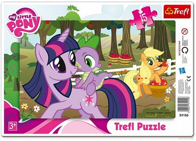 TREFL 15 Ramkowe: My Little Pony W sadzie (31155) [PUZZLE]