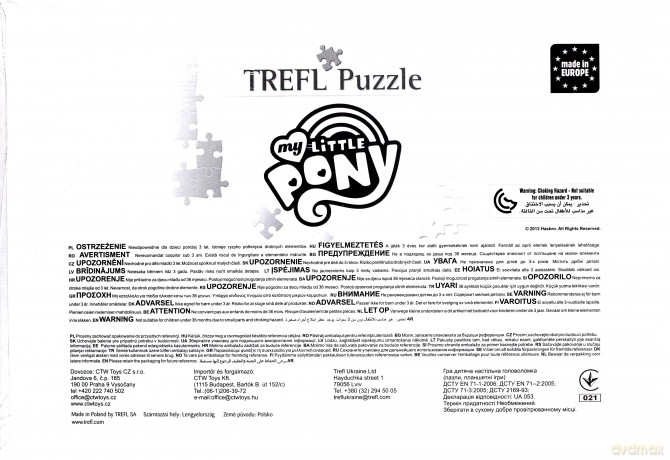 TREFL 15 Ramkowe: My Little Pony W sadzie (31155) [PUZZLE]