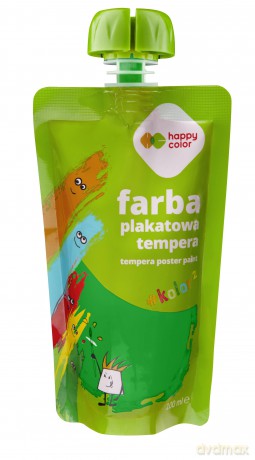 Farba plakatowa tempera 100 ml zielony