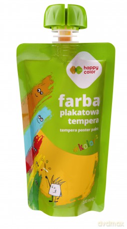 Farba plakatowa tempera 100 ml złoty