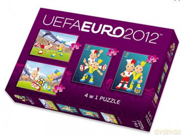 TREFL 4w1 Euro 2012 (34089) [PUZZLE]