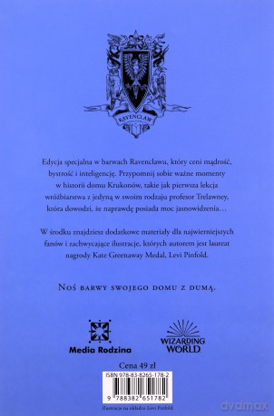 Harry Potter i więzień Azkabanu (Ravenclaw). Harry Potter - J. K. Rowling [KSIĄŻKA]