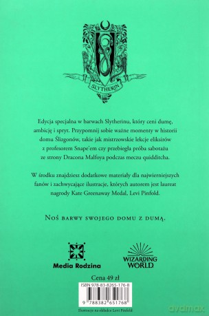 Harry Potter i Więzień Azkabanu (Slytherin). Harry Potter - J. K. Rowling [KSIĄŻKA]