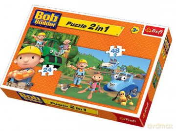 TREFL 24, 48 Bob Budowniczy: Razem zawsze raźniej (34127) [PUZZLE]