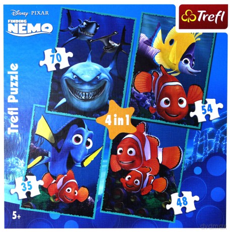 TREFL 4w1 - Nemo (34142) [PUZZLE]