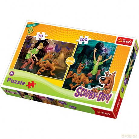 TREFL 2w1 Scooby-Doo: Strachy na lachy (34144) [PUZZLE]