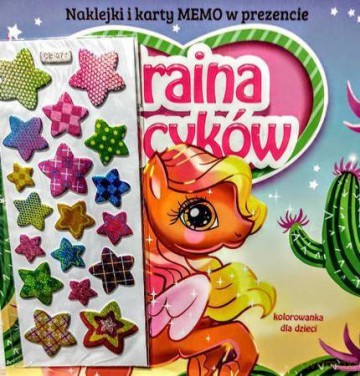 Kraina kucyków. Kolorowanka dla dzieci - Opracowanie zbiorowe [KSIĄŻKA]