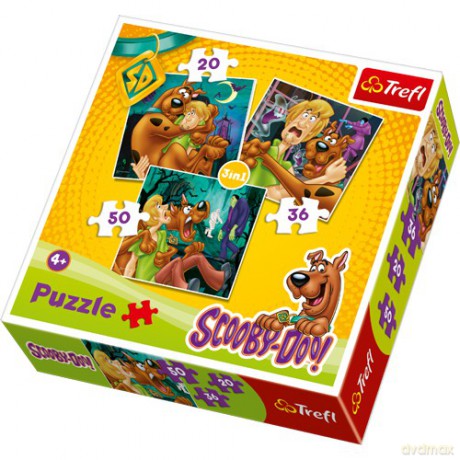 TREFL 3W1 Scooby Doo (34145) [PUZZLE]