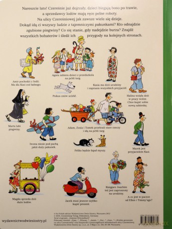 Lato na ulicy Czereśniowej - Rotraut Susanne Berner [KSIĄŻKA]