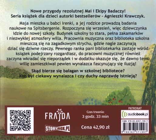 Maja i gabinet duchów - Agnieszka Krawczyk [AUDIOBOOK]