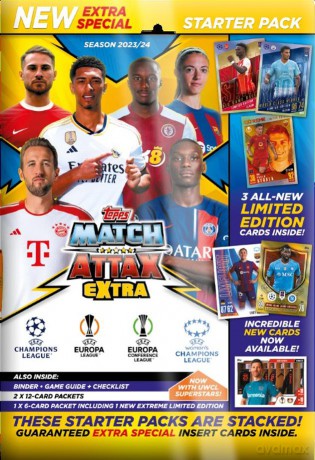 Match Attax Extra starter pack [FIGURKA]