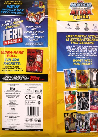 Match Attax Extra starter pack [FIGURKA]