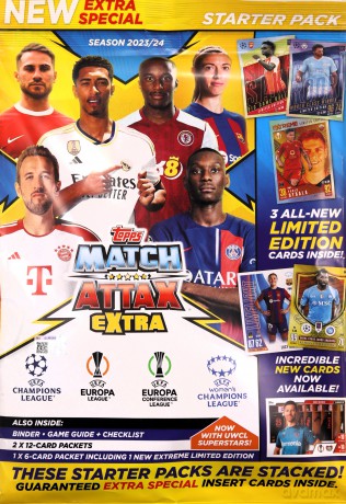 Match Attax Extra starter pack [FIGURKA]