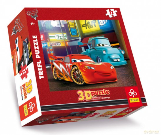 TREFL 72 Auta: W mieście (Disney) (Cars) 3D (35539) [PUZZLE 3D]