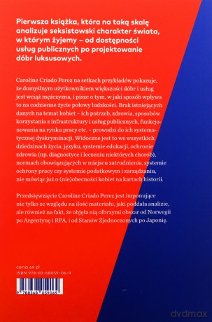 Niewidzialne kobiety. Jak dane tworzą świat skrojony pod mężczyzn - Caroline Criado Perez [KSIĄŻKA]