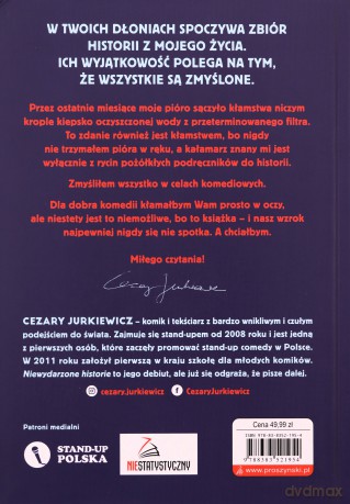 Niewydarzone historie - Cezary Jurkiewicz [KSIĄŻKA]