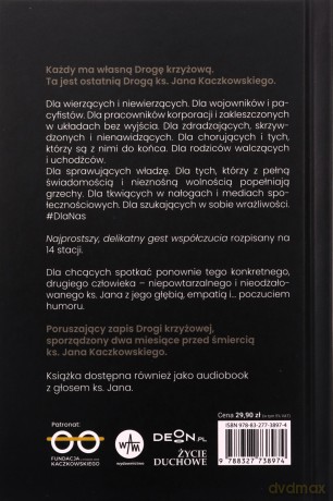 Ostatnia Droga krzyżowa z ks. Janem Kaczkowskim - Jan Kaczkowski [KSIĄŻKA]