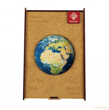 PANTA PLAST 200 el. drewniane A3 Glob [PUZZLE]