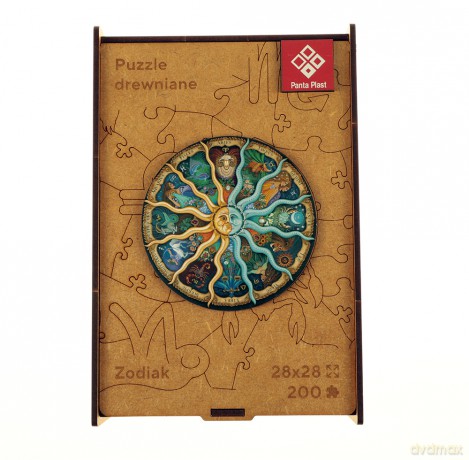PANTA PLAST 200 el. drewniane A3 Zodiak [PUZZLE]