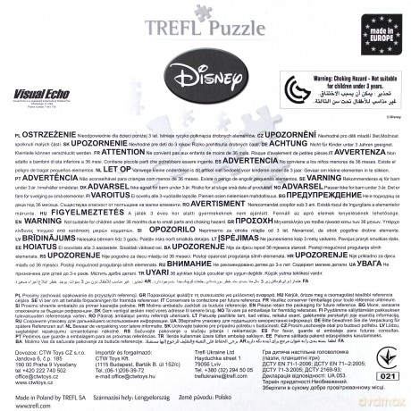 TREFL 72 Kubuś Puchatek: Pszczółki (Disney) 3D (35558) [PUZZLE 3D]
